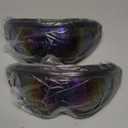 MAMBAOUT 2-Pack Snow Ski Goggles, Snowboard Goggles for Men, Women, Youth, Kids, Boys or Girls (02 Multicolor Lenses + Gray Transparent Lenses)