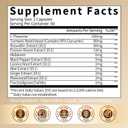 GPGP GreenPeople Ultra-High Complex Extended-Release melatonin | Extra Strength Support for Adults | with L-Theanine and Turmeric Root Extract | 120 Capsules