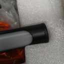 Battery Operated LED Wall Sconces Set of 2, 25" Wireless Rechargeable Gold Wall Lights with Remote Control, 3 Color Stepless Dimming 360 Rotate Wall Decor Lamp for Living Room Hallway Bedroom