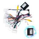 NHOPEEW Radio Wiring Harness Connector Compatible for Toyota Camry Corolla Prius RAV4 Tacoma Highlander - 16 PIN Power Cable Fit Aftermarket Toyota Car Stereo Wire Cable Plug and Play