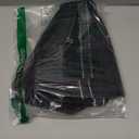 Dog Cone Collar to Stop Licking: Soft Mesh Recovery Collar After Surgery with Detachable Pad, Elizabeth Cone Alternative for Dogs, Normal Eating and Drinking (XS, Jet Black) (Depth: 6.1in, Girth: 9.8-11.6in)