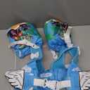 BiutiMama Toddler Floaties, Kids Swim Vest for 22-66 Lbs, Arm Floaties with Adjustable Straps Swim Floats & Arm Band Suitable for Water Sports Pool Swimming Safety for Infant 2,3,4,5,6,7 Years (Dinosaur-Blue)