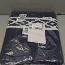 Premium Quality Polypropylene Indoor Door Mat - Beautiful Design with Non-Slip Backing, Washable & Low Profile Doormat - Ideal for Entryway Doors, Foyer, and Mudroom (32" x 48") (Navy)