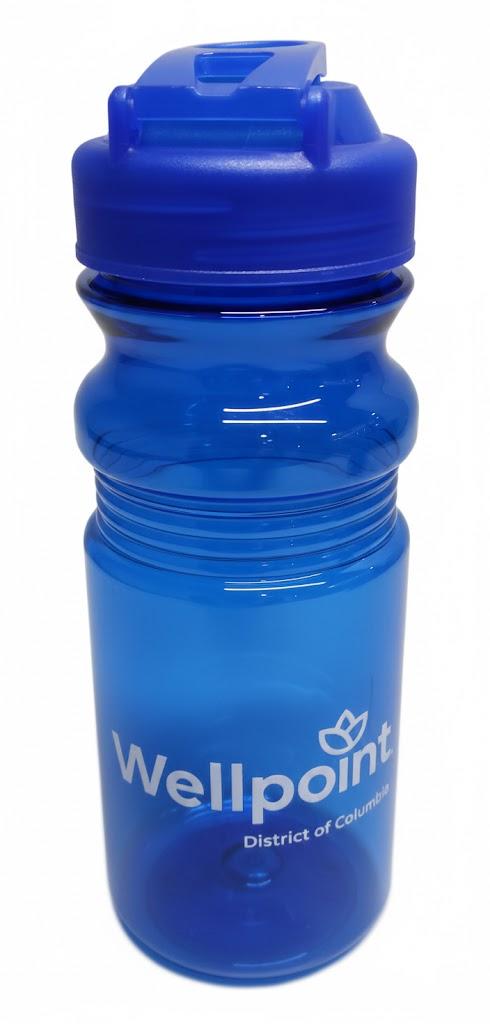 10 Pcs Blue Water Bottles 12 Oz