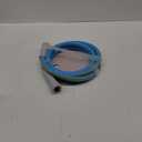 HQMPC Garden Hose 5/8 in. x 20 FT., Water Hose Heavy Duty Durable Material Water Hose with Solid Fittings with Spray Nozzle (BLUE)