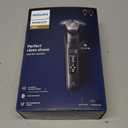 Philips Norelco Shaver i9000, Wet & Dry Electric Shaver, Ink Black, SenseIQ Technology, Triple Lift & Cut System, 360 Rotating Dual SteelPrecision Precision Blades, Nose Trimmer, Model X9000/90