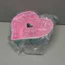 HUAKENER 2 Pack Heart Fluted Cake Pan, 9 Inch Heart Cake Molds, Nonstick Silicone Cake Molds (Flower)