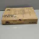 Mounting Dream TV Wall Mount for 32-65 Inch Television,Mount with Swivel and Tilt, Full Motion Bracket with Articulating Dual Arms, Fits 16inch Studs, Max VESA 400X400 mm, 99lbs, MD2380 (Black)