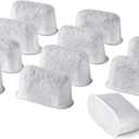 12-Pack Replacement Charcoal Water Filters for Use with Cuisinart coffee machines