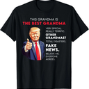 Funny Donald Trump Quote for Conservative Grandma T-Shirt XL