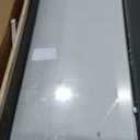 Garvee Glass Display Cabinet with LED Light, Tempered Glass Curio Collection Display Showcase with 4 Shelves and Lock, 2 Door Curio Cabinets for Living Room Bedroom Office, 64 x 31.7 x 14.3 in, Black