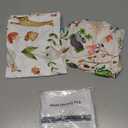 TotAha Changing Pad Cover, Buttery Soft Diaper Changing Pad Covers for Girls Boys, Super Stretchy Jersey Knit Changing Table Covers, 5'' Deep Pocket, 2 Pack (Happy Zoo & Jungle)