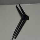 Dinghosen Metal TV Legs for TCL TV Stand Legs 70" 75" 70S446 75S451 75S453 75S455 75S421 75S423 75S425 75S431 75S435 75S433 75S555 75S551 75S553 75S446 75S434, Replacement for Roku TV Stand