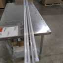 R17D/HO 8FT LED Shop Bulb, Rotating Base LED Tube Light, 6000K Clear Lens, Dual-Ended Power Bulb Lights, Non-dimmable, 2 Pin, Ballast Removed, (Replacement for F96T12/CW/HO 110W Fluorescent Light)