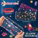 24 Pcs Christmas Party Favors Christmas Headbands Silicone Bracelets Set Xmas Headbands Rubber Bracelets for Xmas Gifts Accessories Holiday Party Supplies(Stylish Style)