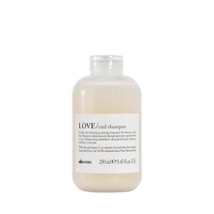 Davines LOVE Curl Shampoo, Enhancing Volume Taming Gentle Formula for Wavy and Curly Hair - Softens, Hydrates, and Boosts Curl Elasticity Without Compromising Texture with Almond Extract, 8.45 Fl Oz