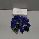 BBTO 21 Pieces Flower Hair Clip Rose Hair Clips Hair Barrettes for Women Flower Hair Accessories Boho Bride Claw Clip Hairpin Brooch Pin Headpiece for Wedding(Royal Blue,Large, Small) (One Size)