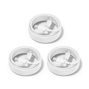 3Pack 6.6FT 60W USB C to USB C Cable, Type C to Type C Cable,Fast Charging Cable for iPhone Air 17 16e 16 15 Pro Plus Pro Max，for Galaxy S25/S24, for iPad Pro/Air/mini, for MacBook Pro/Air and More