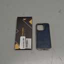 LOHASIC for iPhone 15 Pro Case Leather – Soft Luxury Magnetic Cover Compatible with MagSafe Accessories, Classic Minimalist Designer i Phone 15 Pro Phone Case for Business Men Women, Black