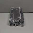 6 Pack Magnetic Spice Storage Rack Organizer for Refrigerator and Oven, Black Fridge Organizers and Storage