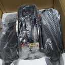 Under Desk Elliptical Machine, Electric Elliptical Leg Exerciser for Seniors Fully Assembled, Quiet & Portable Electric Seated Pedal Exerciser with Remote Control & 12 Adjustable Speeds (Small)