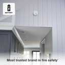 First Alert Smoke Alarm, 10-Year Sealed Battery Dual Sensor Detector with Test & Silence Button, SM310, 1-Pack