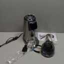 MOKKOM Professional 64mm Flat Burr Coffee Grinder with 100 Grind Settings, All-Metal Stainless Steel Body, Coffee Bean Grinder with Adjustable Electronic Timer, Anti-Static, LED Display