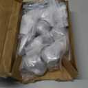 Khtmeware 10 Pack 1-1/4 Inch Soild Matte Black Cabinet Knobs Large Heavy Duty Ball Kitchen Cabinet Hardware Drawer Knobs Pulls for Drawers