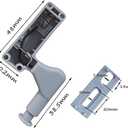 9 Pcs Universal Cabinet Cupboard Hinge LED Light Sensor Light for Modern Kitchen Home Lamp-Warm White with Battery