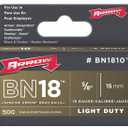 Arrow Fastener BN1810CS Brad Nails - 18 Gauge, 5/8 in, Brown, 1000 Count, for Trim & Molding