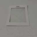 10x13 Mat for 8x10 Photos - White Bevel Cut Matboard - for Pictures, Photos, Framing - 4-ply Thickness (1-Mat, White)