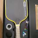 JOOLA Pro V Pickleball Paddle - 14mm/16mm - Raw Carbon Fiber Textured Surface - Enhanced Frame & Propulsion Core, USAPA & UPA-A Certified, NFC Chip Enabled, Premium Control & Lightweight Performance