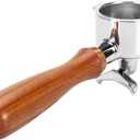 DIBTSA 51mm Espresso Portafilter Double Spouts 2 Ears Compatible with ECP35.31, EC0311, EP36.31,EC200, ECO310, EC410, ECZ351, EC152, EC341, EC330S, EC221