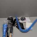 PetOde 32-Feet Dryer Vent Cleaner Kit, Dryer Vent Cleaning Kit Lint Remover with Dryer Vent Brush, Vacuum Hose Attachment Cleaning Tools, Flexible Lint Trap Brush, Vacuum & Dryer Adapters