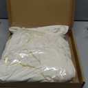 Wokceer 7.2FT Wedding Arch Backdrop Cover Spandex Fitted Ivory Arch Covers Round Top Chiara Arches Backdrop Cover for Birthday Party Ceremony Banquet Decoration