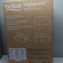 Britax Highpoint Backless Belt-Positioning Booster Seat, SafeWash Green Ombre