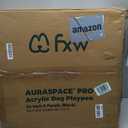 FXW AuraSpace Pro Acrylic & Wire Mesh Indoor Dog Playpen, 24" Height 8 Panels Metal Dog Pen for Puppies & Small Dogs, BlackPatented