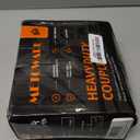 METOWARE Universal Trailer Hitch Locks, Adjustable Heavy-Duty Trailer Coupler Ball Locks Fit 1-7/8 Inch, 2 Inch, 2-5/16 Inch Couplers with 2 Keys (BLACK-RED)