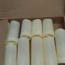 Enido Flameless Candles Led Candles Pack of 12 Battery Candles (D2.15'' x H4''5''6'') Waterproof Outdoor Indoor Candles with 10-Key Remotes and Cycling 24 Hours Timer (Plastic)