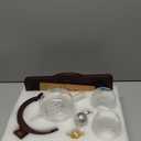 Whiskey Decanter Sets for Men, Whiskey Decanter Globe Set with 2 Etched Globe Whisky Glasses, Bourbon, Cocktails, Scotch decanter Sets - 850ml