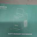Nugget Ice Maker Countertop 40Lbs/24H Soft Chewable Ice Machine