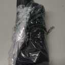 Balaclava Ski Mask 2 Pcs - Windproof Warmer Fleece Adjustable Winter Mask for Men Women (One Size, Black+black/Gray)