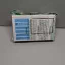 Handheld Price Guns for Retail, Lightweight Pricing Tag Gun Kit with Labels, 8 Digits Red Price Label Maker Guns and 5000 Labels & 3 Refill Ink Rollers, Perfect for Yard Sale and Supermarket (1 Pack)