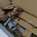 AIRROBO Dog Grooming Vacuum and Kit with Clipper Nail Trimmer Grinder, 12000Pa Pet Vacuum for Shedding Grooming, 2L Large Capacity Dog Hair Vacuum with 8 Pet Grooming Tools, PG100 Plus (Light Gray-8-in-1)