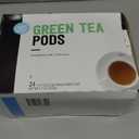 Happy Belly Tea Pods Compatible with 2.0 K-Cup Brewers, Green Tea, 24 Count (Previously Solimo) Best Before October 2, 2027