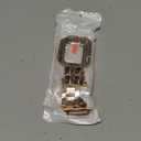 Mosonio Compatible for Apple Watch Band 44mm with Screen Protectors Case Women, Jewelry Bracelet Metal Bands with 2P Bling Cover for 44mm iWatch Series SE 6 5 4(Rose Gold Link with Black Leather)