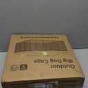 Kurapika 10x10x6 FT Large Outdoor Dog Cage, Heavy-Duty Kennel Enclosure with Weatherproof UV-Resistant Cover, Rust-Proof Galvanizing Steel Barrier Fence with Dual Safety Lock for Yard, Garden & Patio