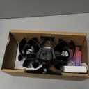 Wood Stove Fan Heat Powered | Non Electric Heat Activated Fan for Wood Burning Stove| Thermoelectric Fireplace Fan | Stove Accessories w/Thermometer