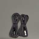 USBC to USBC 100W [10ft/2 Pack] USB C to USB C Fast Charging Cable Braided C to C Charger Cord for MacBook Pro/Air, iPhone 16 15 Pro Max Plus, iPad Pro, Samsung Galaxy S25 Ultra S24 S23,Pixel,PS5,Switch (Grey)