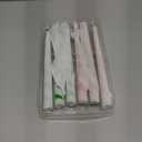 EBaokuup 6 Pcs Christmas Stripe Taper Candles,10 Inch Candy Cane Taper Candles,Red Green Christmas Decorative Tree Candles for Home Table Decor Wedding Party Centerpiece